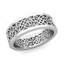 Customize Celtic Heart Knot Wedding Band Ring for Men and Women