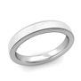 Milgrain Flat Comfort Fit Wedding Band