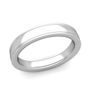 Ridged Edge Wedding Band