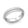 Arista Comfort Fit Wedding Band