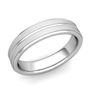 Customized Park Ave Wedding Band Ring in Gold or Platinum