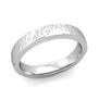 Flat Edge Comfort Fit Wedding Band