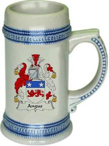 Angus Coat of Arms Stein