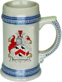 Barrowman Coat of Arms Stein