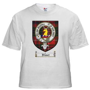 Bisset Clan Fraser Clan Badge T-Shirt