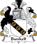 Bunkell Family Crest / Bunkell Coat of Arms JPG Download