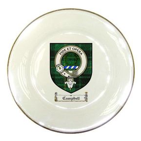 Campbell Clan Macarthur Clan Badge Plate