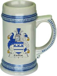 Carfrae Coat of Arms Stein