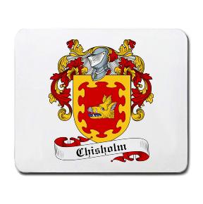 Chisholm Coat of Arms Mouse Pad