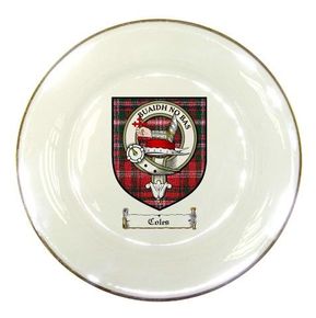 Coles Clan Badge Plate