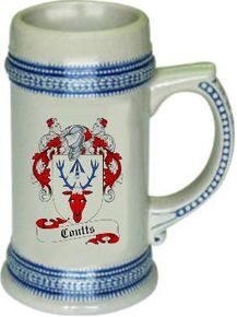 Coutts Coat of Arms Stein