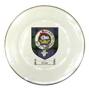 Crum Clan Badge Plate