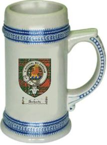 Docharty Clan Badge / Tartan Stein