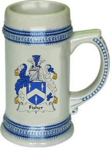 Fisher Coat of Arms Stein