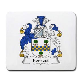 Forrest Coat of Arms Mouse Pad