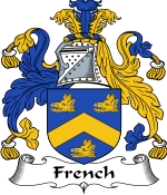 French Family Crest / French Coat of Arms JPG Download