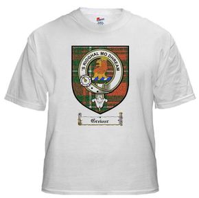 Grewar Clan Macgregor Clan Badge T-Shirt