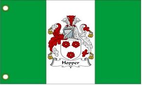 Hopper Coat of Arms Flag