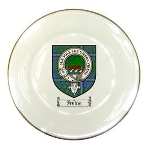 Irvine Clan Badge Plate