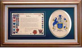 Justice Family History & Family Crest