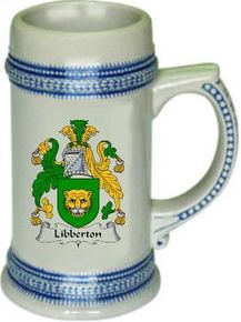 Libberton Coat of Arms Stein