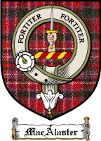 Macalaster Clan Macgregor Clan Badge / Tartan FREE preview