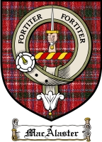 Macalaster Clan Macgregor Clan Badge / Tartan FREE preview