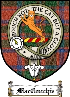 Macconchie Clan Robertson Clan Badge / Tartan FREE preview