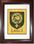 Macinnon Tartan / Clan Badge Framed Print