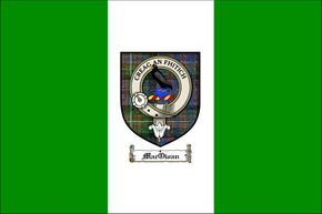 Macowan Clan Macdougall Clan Badge Flag