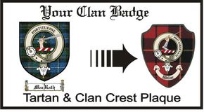 Macrath Clan Badge Plaque