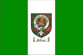 Mcgregor Clan Badge Flag