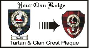 Nesbit Clan Badge Plaque