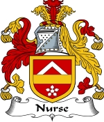 Nurse Family Crest / Nurse Coat of Arms JPG Download