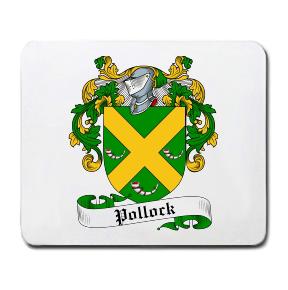 Pollock Coat of Arms Mouse Pad