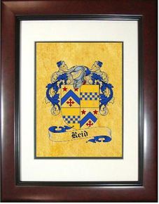 Reid Coat of Arms Framed Print