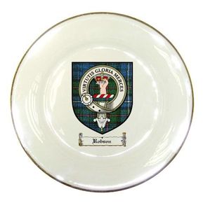 Robson Clan Robertson Clan Badge Plate