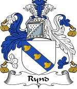 Rynd Family Crest / Rynd Coat of Arms JPG Download