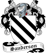 Sanderson Family Crest / Sanderson Coat of Arms JPG Download