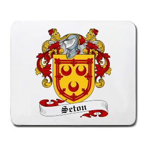 Seton Coat of Arms Mouse Pad