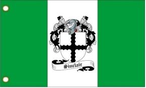 Sinclair Coat of Arms Flag