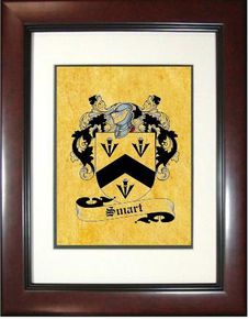 Smart Coat of Arms Framed Print