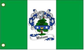 Watson Coat of Arms Flag