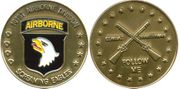 101st A/B DIV CHALLENGE COIN