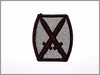 10th Infantry Division: Army Combat Uniform (ACU) Patch