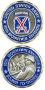 10TH MOUNTAIN DIVISION COIN 
