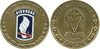 173rd Airborne Division Challenge Coin Size 1 1/2"