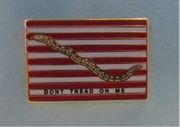 1ST NAVY JACK small hat pin