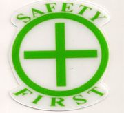 2.5 Diameter. NAVFAC SAFETY STICKERS