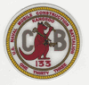 2 Diameter  HARDHAT STICKERS, Naval Mobile Construction Battalion 133.